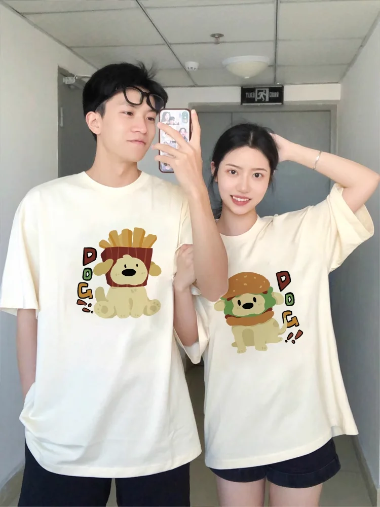 

Love Letter Couples T Shirt Graphics Couple Tshirt Summer Fashion Woman T-shirt Casual O-Neck Men Tops Lovers Tee Shirt топ