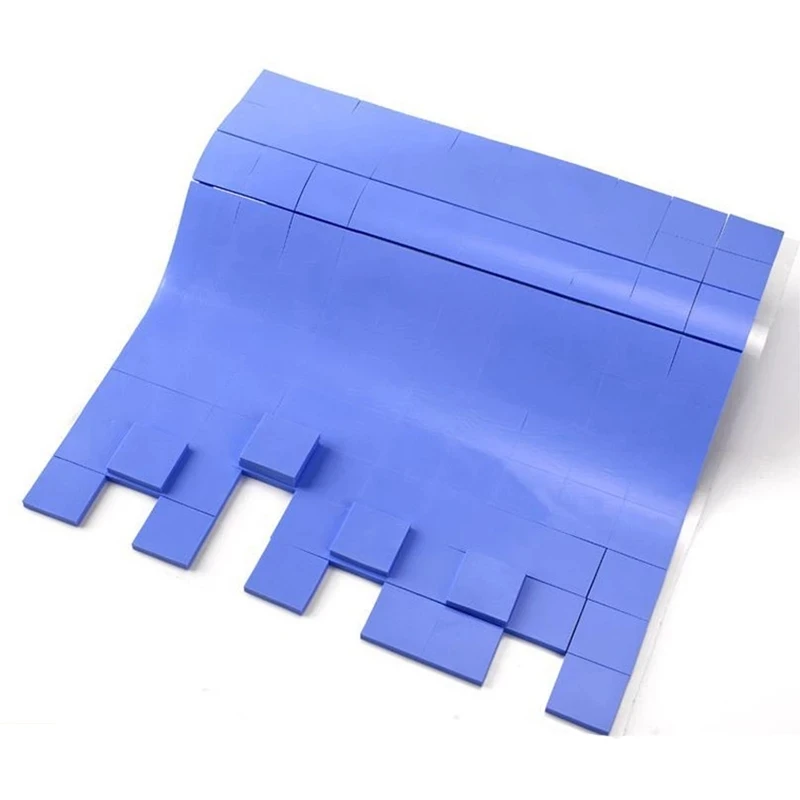 Thermal pad 100*100 Heat Sink Thermal Conductivity 6.0W GPU CPU Heatsink Cooling Conductive Silicone Pad PC Fan
