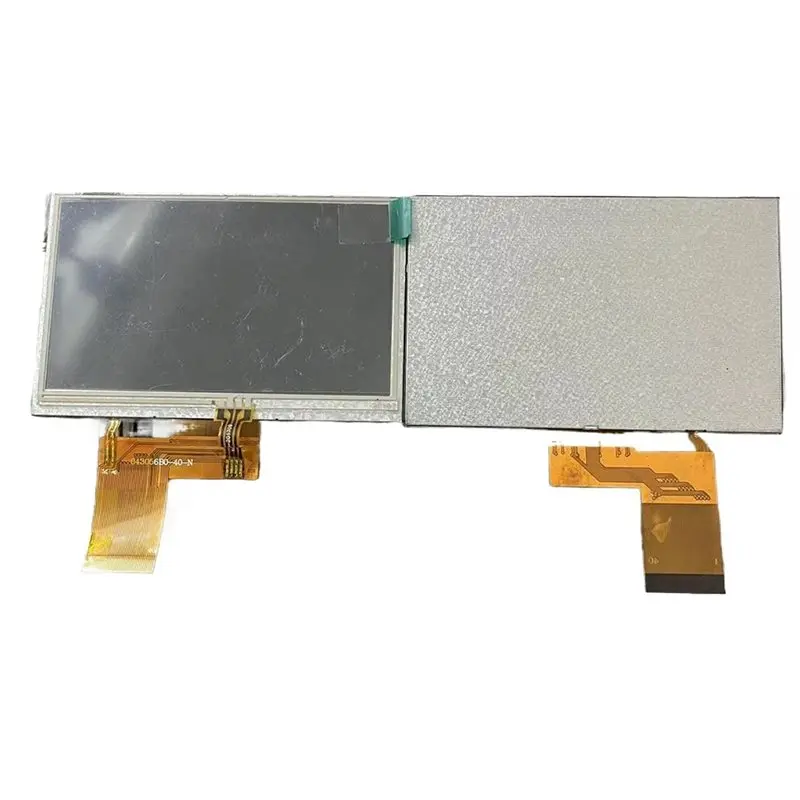 A97I-480X272 해상도 4.3인치 LCD 화면 40핀 플러그인 화면 게임용 저항 입력 기능이 있는 4.3인치 터치스크린