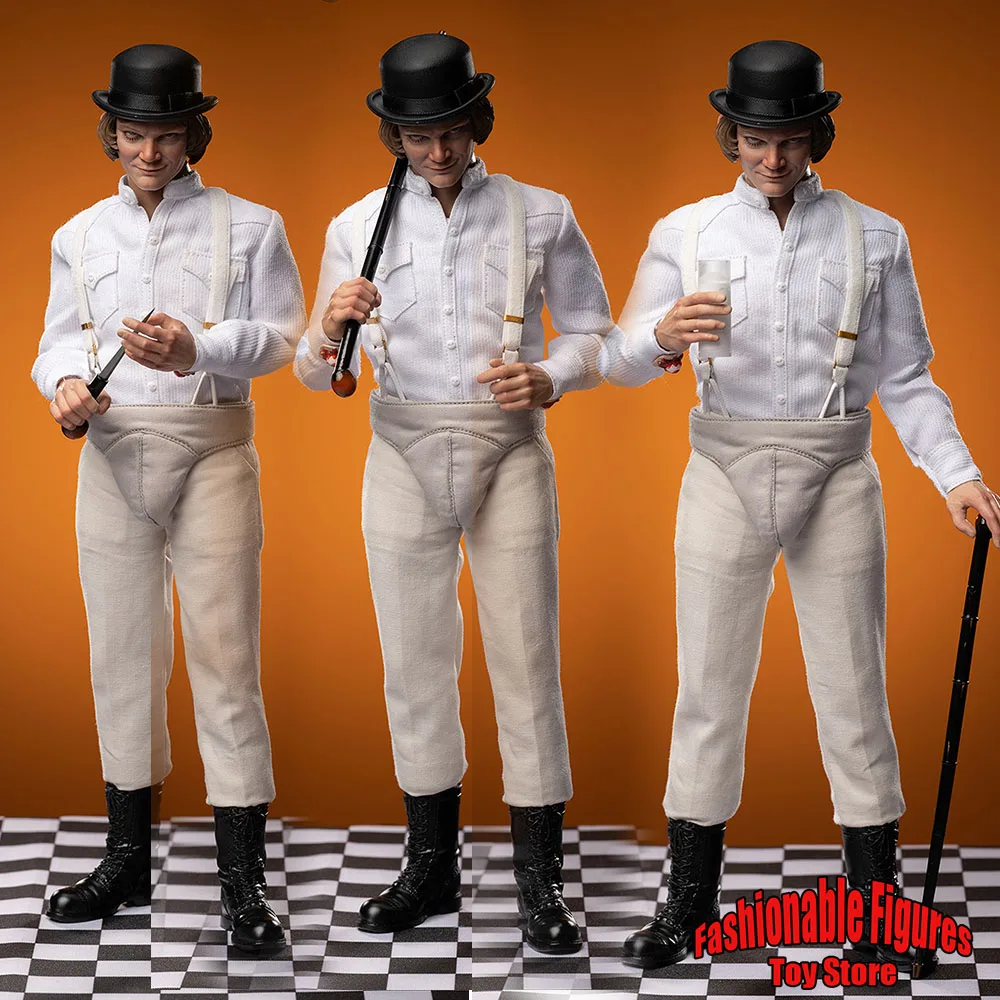 

YANTOYS JR01 1/6 Men Soldier Clockwork Orange Confused Irritable Youth Alex Full Set 12Inch Action Figure Model Dolls Toys