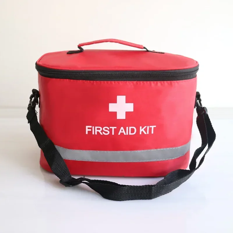 2 Pezzi Borsa Porta Medicine da Viaggio Borsa di Pronto Soccorso Vuota Borsa di Pronto Soccorso Impermeabile Kit di Pronto Soccorso Kit di Primo Soccorso Portatile per Casa Ufficio Viaggio Campeggio