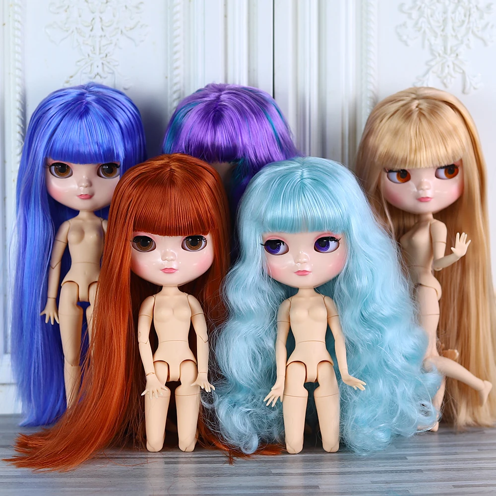BJD Dolls Movable Dolls Humanoid Dolls 1/6 30cm Nude Anime Doll Natural Skin C-cup Azone Body Joint