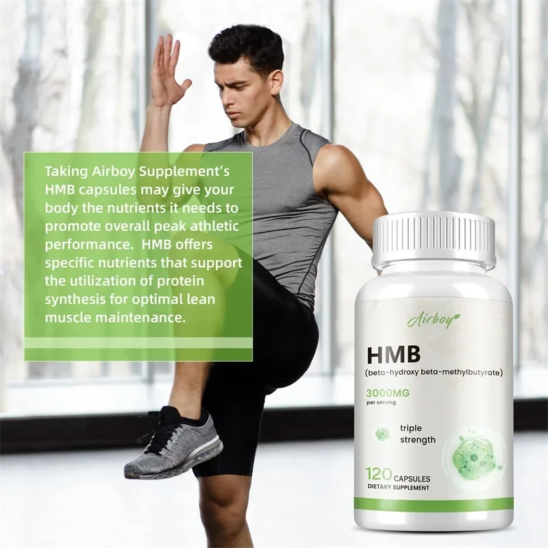 HMB Supplementation-Improves Exercise Intensity and Endurance, Promotes Blood Circulation, Muscle Growth and Reduces Injuries