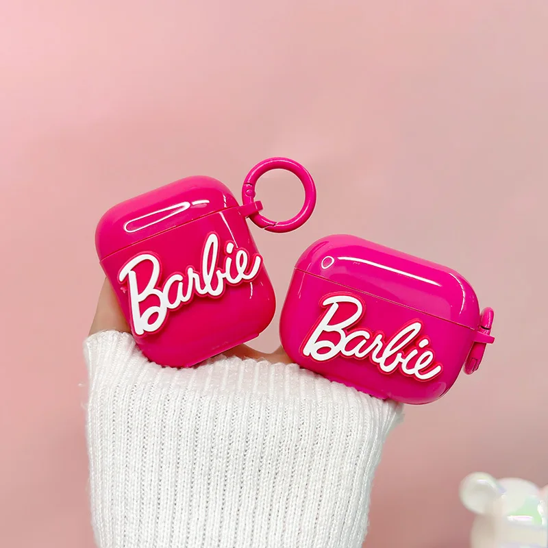 

Miniso Новые защитные наушники для Барби принцессы Аксессуары для наушников Милая аниме Airpods1/23Pro Bluetooth защита для наушников