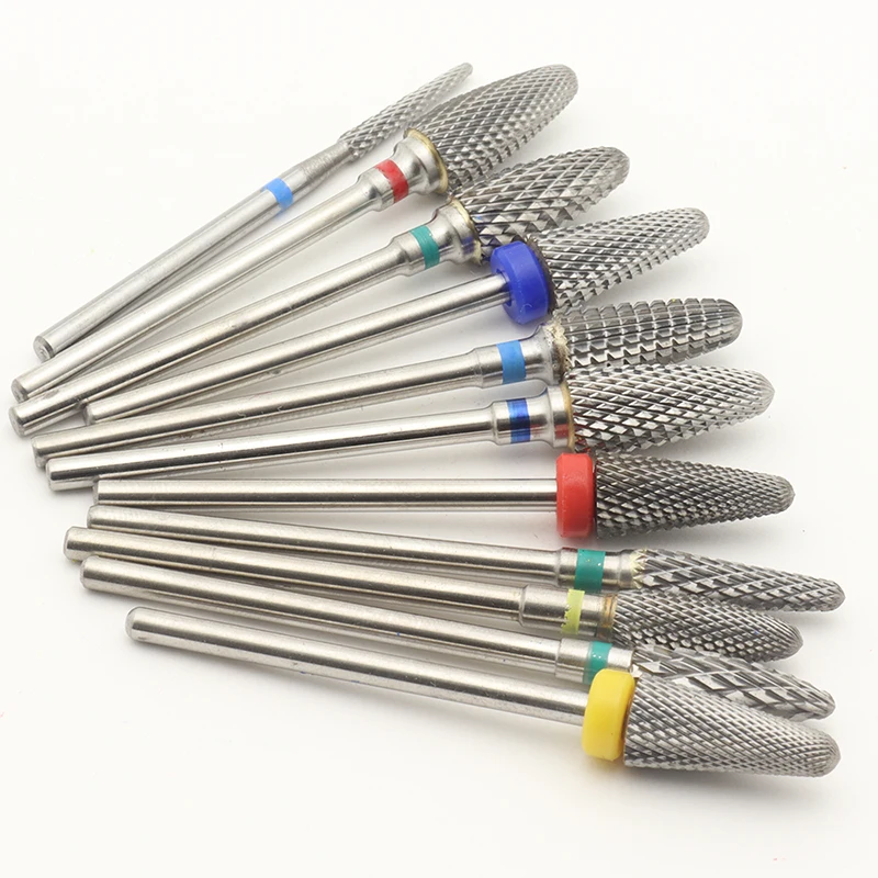 

1pcs Quality Carbide Tungsten Nail Drill Bit Manicure Drill For Milling Cutter Nail Files Buffer Nail Art Equipment Accessory