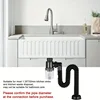 1PC Washbasin Drain Pipe Insect Proof Odor Proof Blockage Proof And Leak Proof Water Dispenser Washbasin Drainage Pipe 6