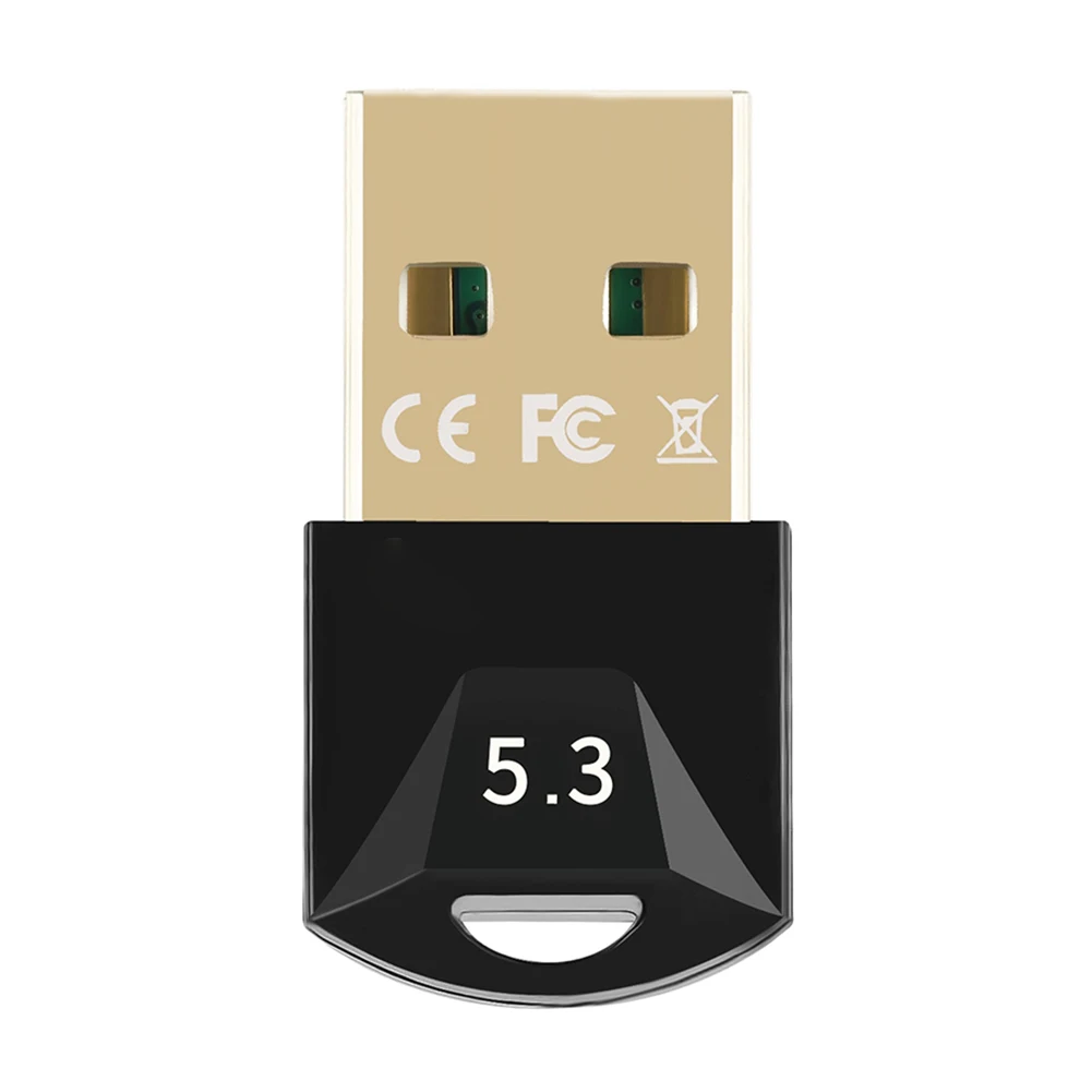 무선 USB 어댑터 3Mbps 플러그 앤 플레이 데스크탑 PC용 무선 마우스 블루투스 호환 5.3 무선 송신기 수신기