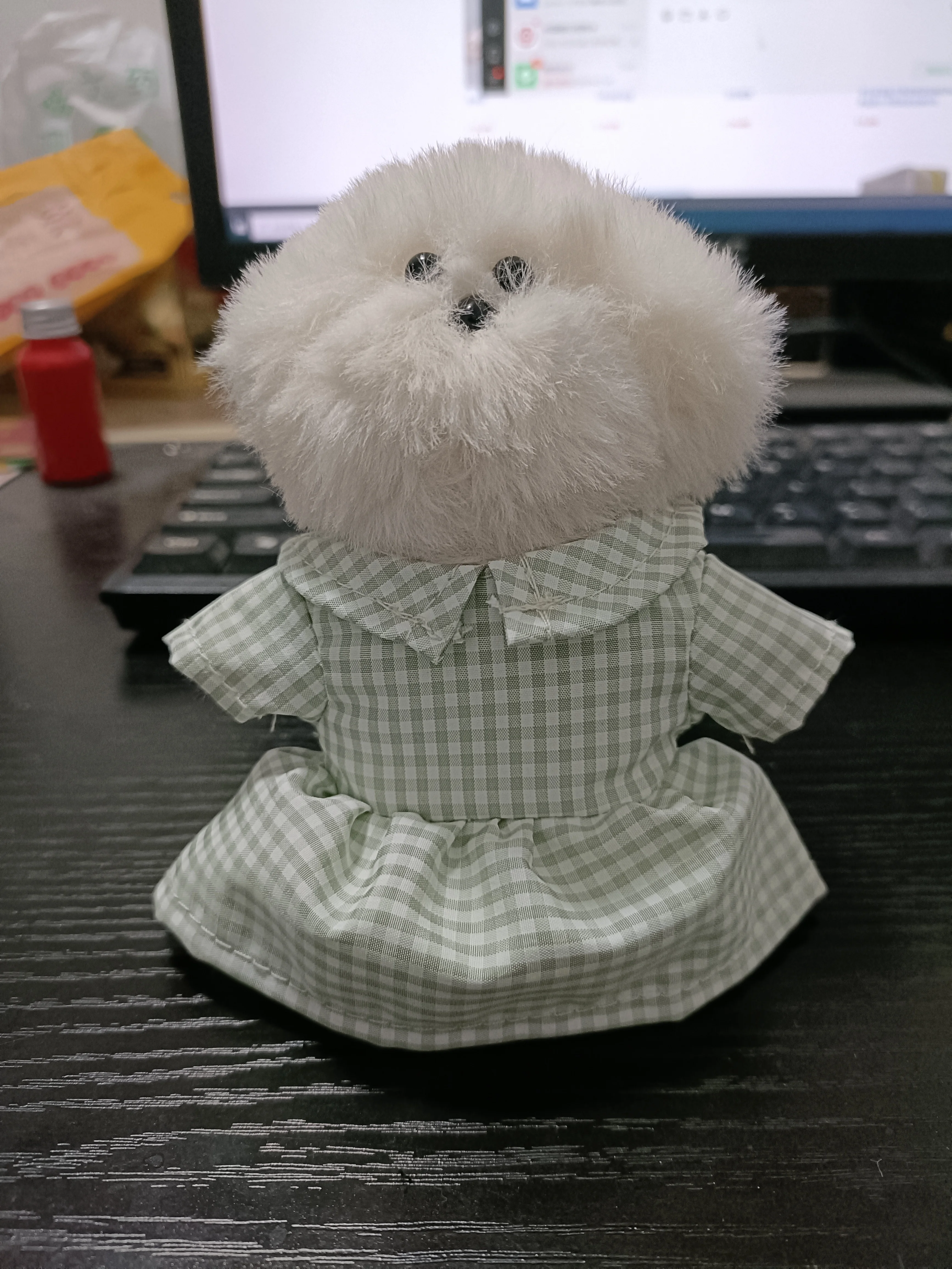 

Одежда для кукол на заказ с принтом логотипа, модные питомцы, детские игрушки, Кукольное платье, юбка, сделай сам, индивидуальная Настройка, детская одежда-марионетка