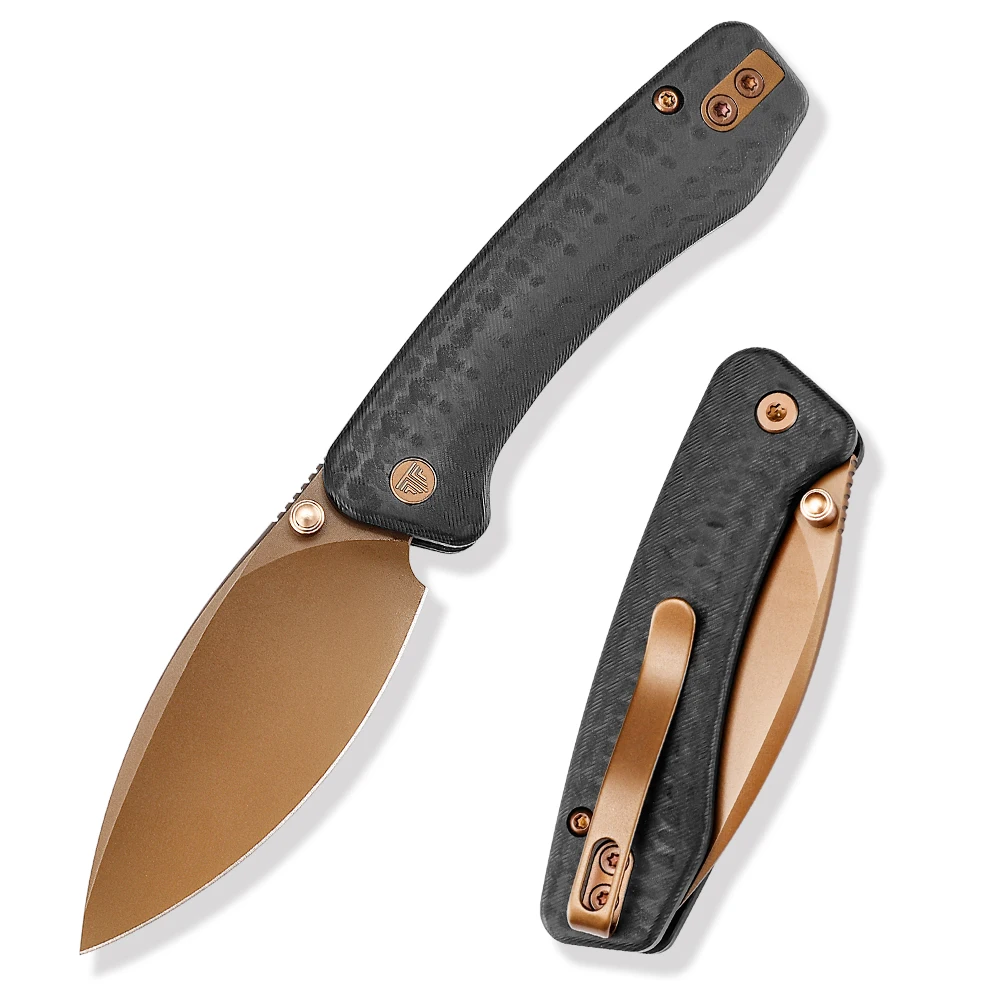 TRIVISA Koala EDC Folding Pocket Knife 2.56'' N690 Fixed Blade