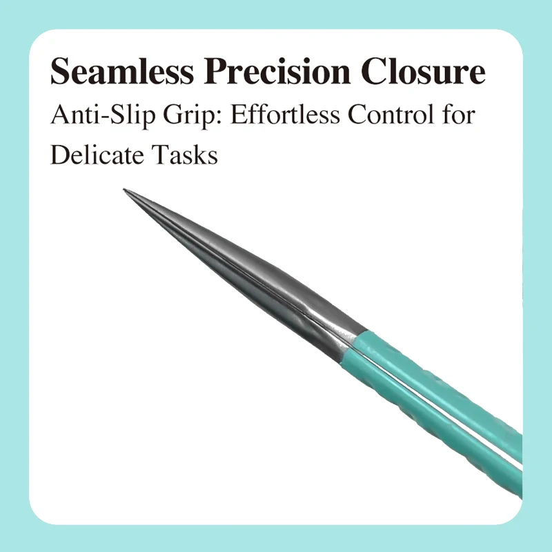 Anti-Slip Tweezers DIYDAY High-Density Fiber Tip for Eyelash Extensions & Eyebrow Professional Precision Beauty Tools
