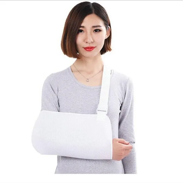 Adjustable Breathable Arm Sling Universal Support Shoulder Strap Brace Immobilizer Wrist Elbow Forearm Support Brace Straps 1pc 2