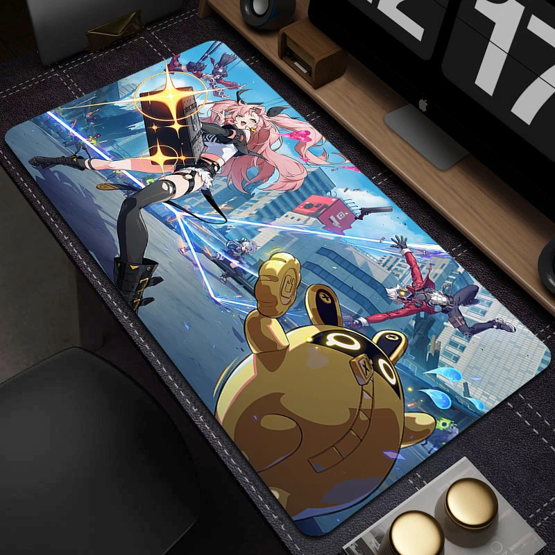 Zenless Zone Zero Jane Doe Gaming Mousepad Gamer Non-Slip Computer Desk Mat HD Print Desk Pad