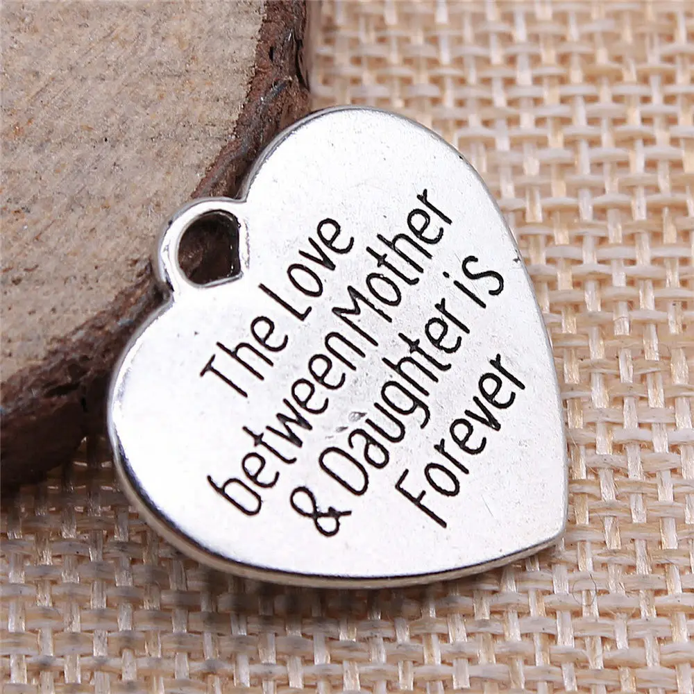 

Подвески для пар, подвеска в виде сердца, аксессуары для ювелирных изделий 25x25 мм, 10 шт.