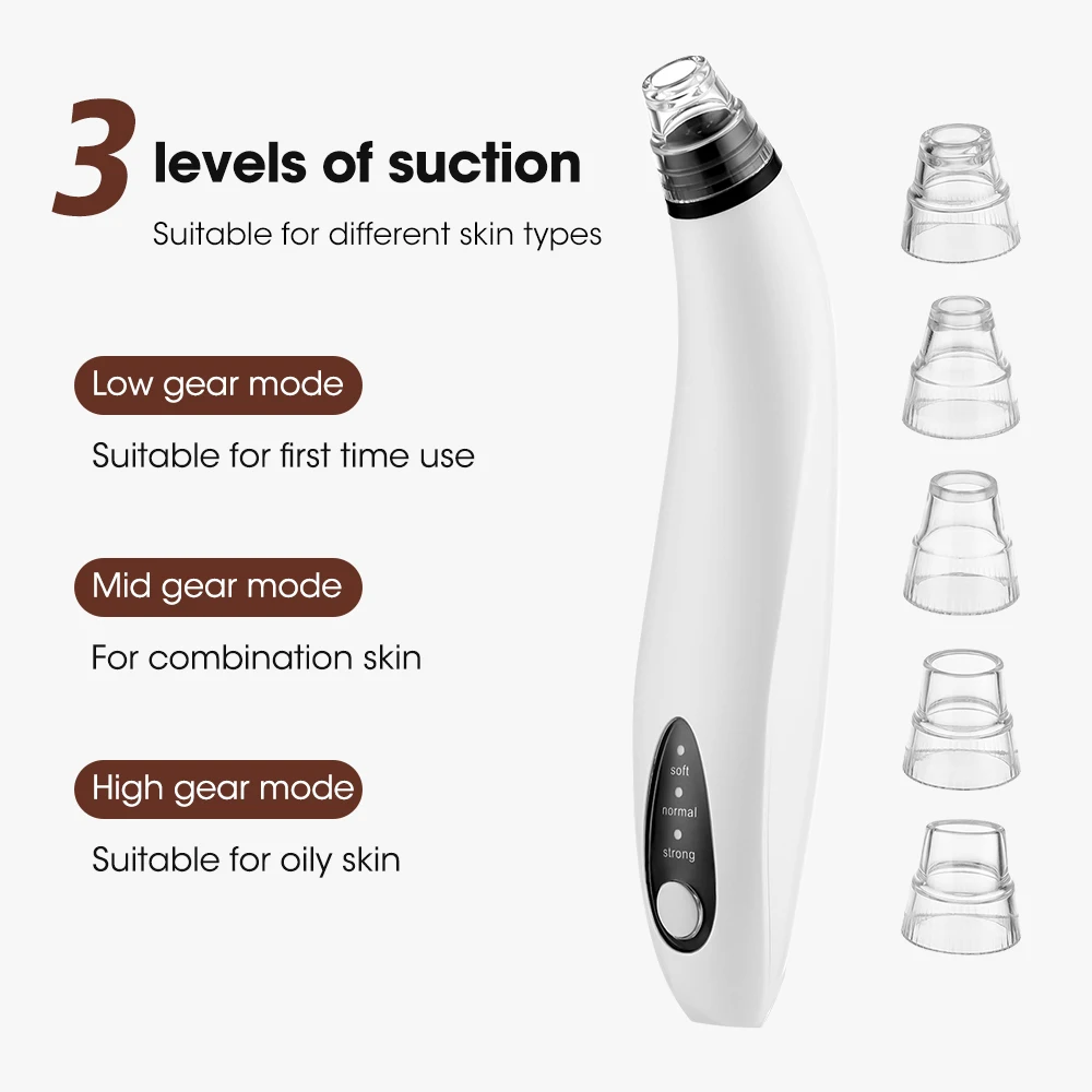 Electric Blackhead Remover with Camera Skin Care Whitehead Black Dot Extractor Acne Treatment Beauty Facial Pore Vacuum Cleaner blackhead remover