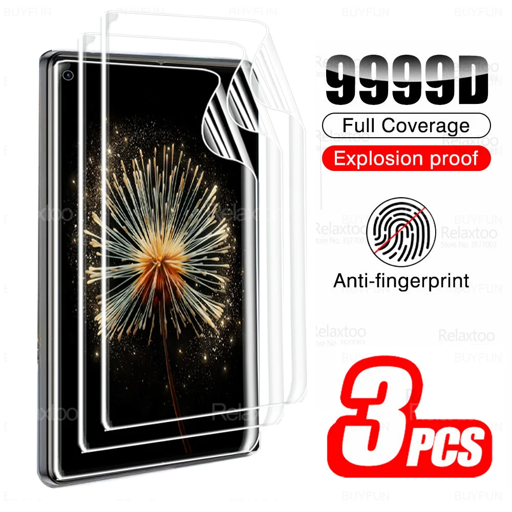 

3 шт. Гидрогелевая пленка с полным клеем для Xiaomi Mix Fold 3 2 5G защита для экрана не стекло на Mi MixFold 3 Fold3 Fold2 MixFold3 MixFold2