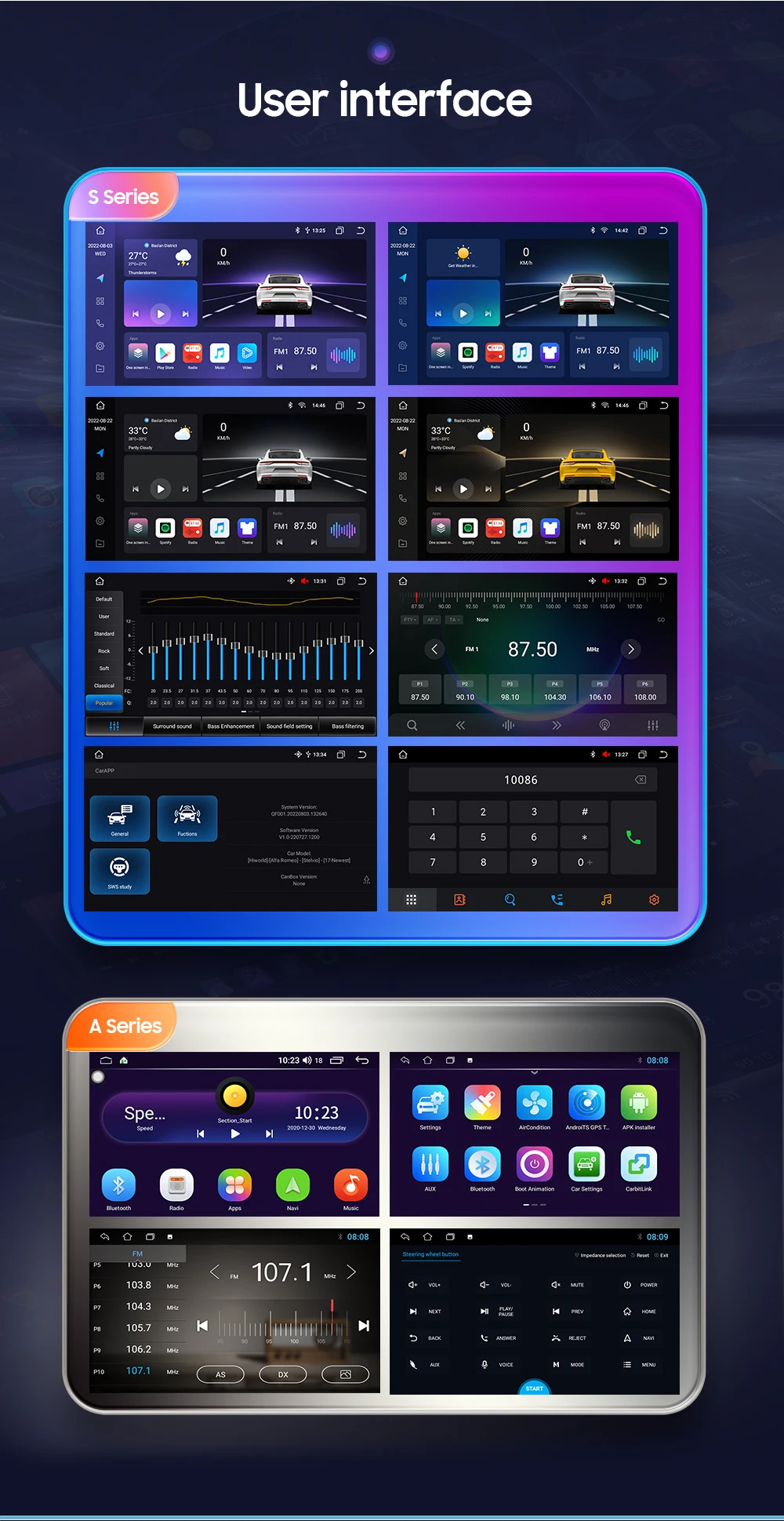 7 ZOLL Android Autoradio für BMW 5er E39 X5 E53 M5 Multimedia Android Auto Wireless Carplay 2din Autoradio 8Core 7862 – Detail 7