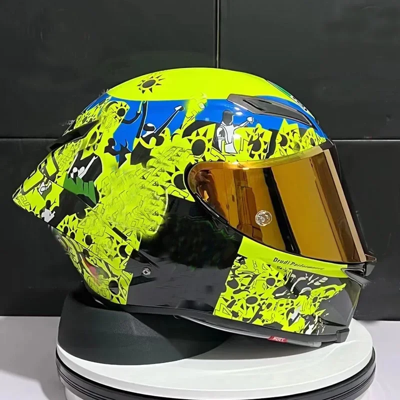 

Full Face Motorcycle Helmet GPR GPRR Yellow Ocean Riding Motocross Racing Motobike Helmet Casco De Motocicleta