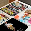 Jean Michel Basquiat Art Graffiti Kitchen Draining Mat Tableware Pad Coffee Dish Drying Mat Placemat Bathroom Kitchen Drain Pad 2
