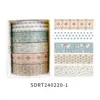 Hand Account Tape Set Decorative Material Hand Account Tape, Washi Tape Sticker 6