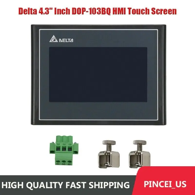 

4.3'' Inch Delta DOP-103BQ HMI Touch Screen Display Replace DOP B03S210/ B03S211