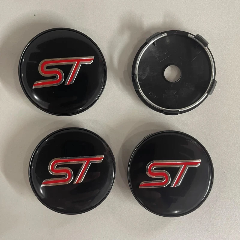 4Pcs 60mm Auto Rad Center Hub Cap Felge Abdeckung Für Ford ST Fiesta Focus Edition Puma X KUGA Mondeo ecosport Auto Auto Zubehör – Detail 5
