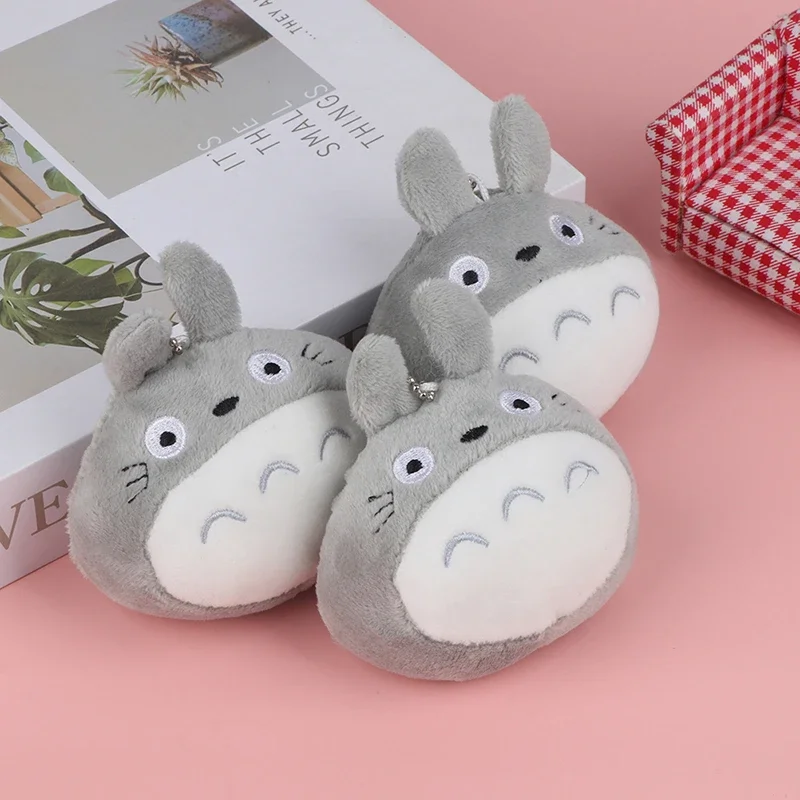Cartoon Totoro Keychain Doll Keyring Bag Ornament Car Pendant Gift