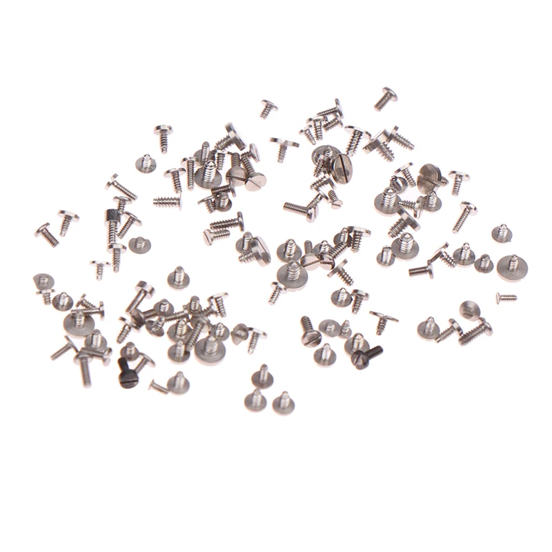 100PCS Micro Tiny Precision Mixed Multi-size Watch Screws Movement Parts Repair Tools For Watchmaker Watch Movement Accessories