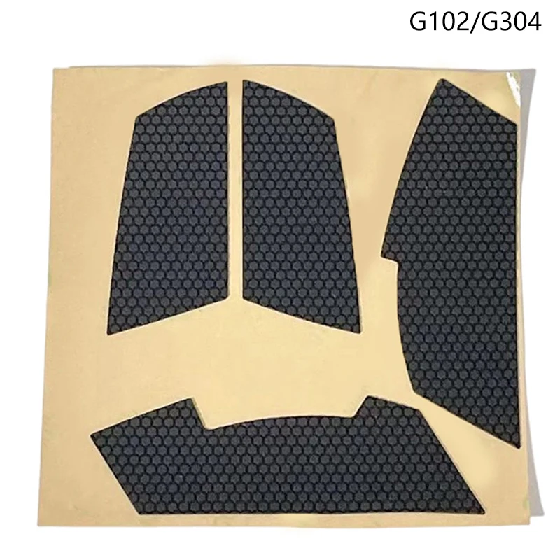 마우스 그립 테이프 스케이트 수제 스티커, 로지텍 G402, G903, 900, G502, G403, G102, G304 용, 미끄럼 방지 땀 흡입 스티커, 1 개