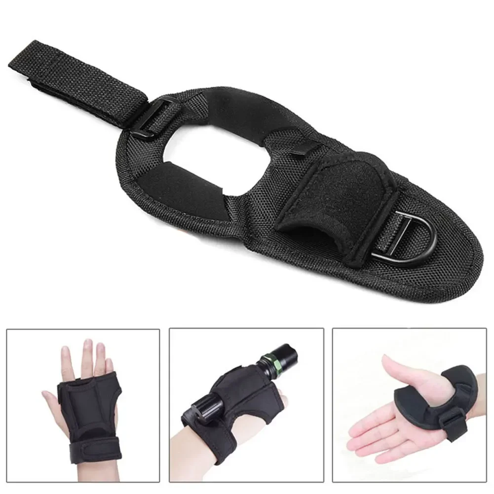 Diving flashlight holder Neoprene Torch Flashlight Holder Hand Arm Mount Wrist Strap Glove Hand Free Underwater Scuba Diving Flashlight Holster