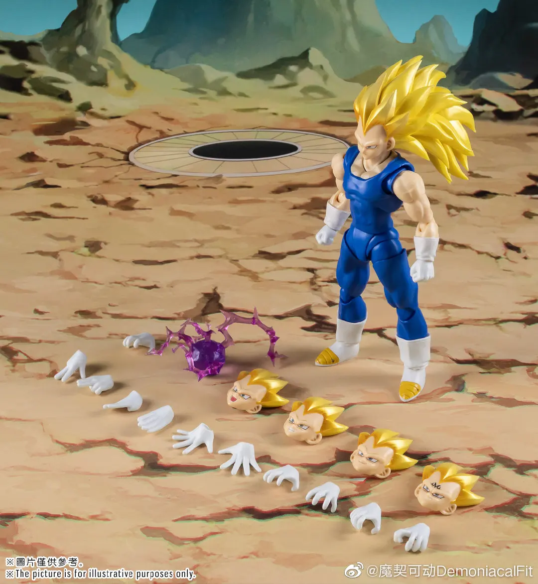 DEMONIACALFIT 魔人ベジータカスタムパーツセット 海外限定 s h figuarts ドラゴンボール 魔人ベジータ カスタム