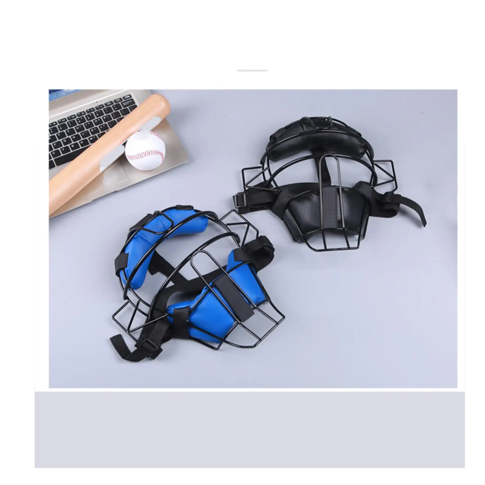 Softball Face Mask Comfortable Protective Sports Accessories Head Guard Lightweight Durable Baseball Mask Softball Outdoor softball face mask