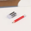 1 Set 1:12 Dollhouse Miniature Notebook Pencil Eraser Student Stationeries Model Kid Pretend Play Toys Doll House Accessories 5