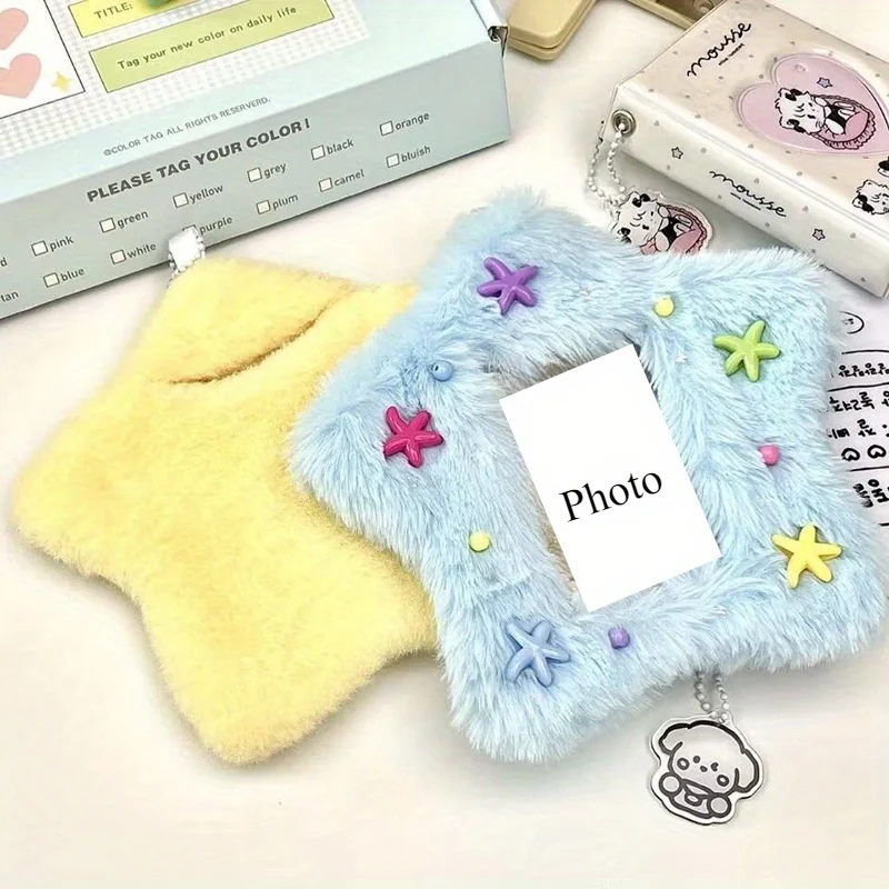 Adorable Plush Photo Card Holder & Decor Sleeve