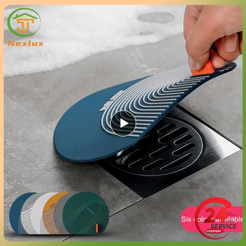 

Shower Drain Covers PVC Floor Drain Shower Hair Catcher Bathroom Kitchen Sink Filter Home Deodorant Insect-proof Floor Cover