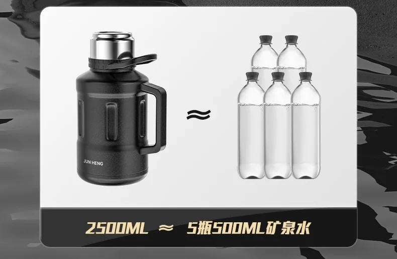 316 Stainless Steel Insulated Thermos Bottle 2.5L Outdoor Travel Coffee Mugs Thermal Vaccum Water Bottle Thermal Mug