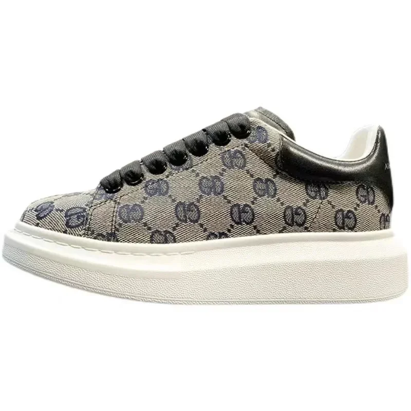Spring New Couple Casual Shoes 2025 Designer Versatile Breathable Platform Sneakers Men's Women Elevated Muffin Board Shoe Tenis 6