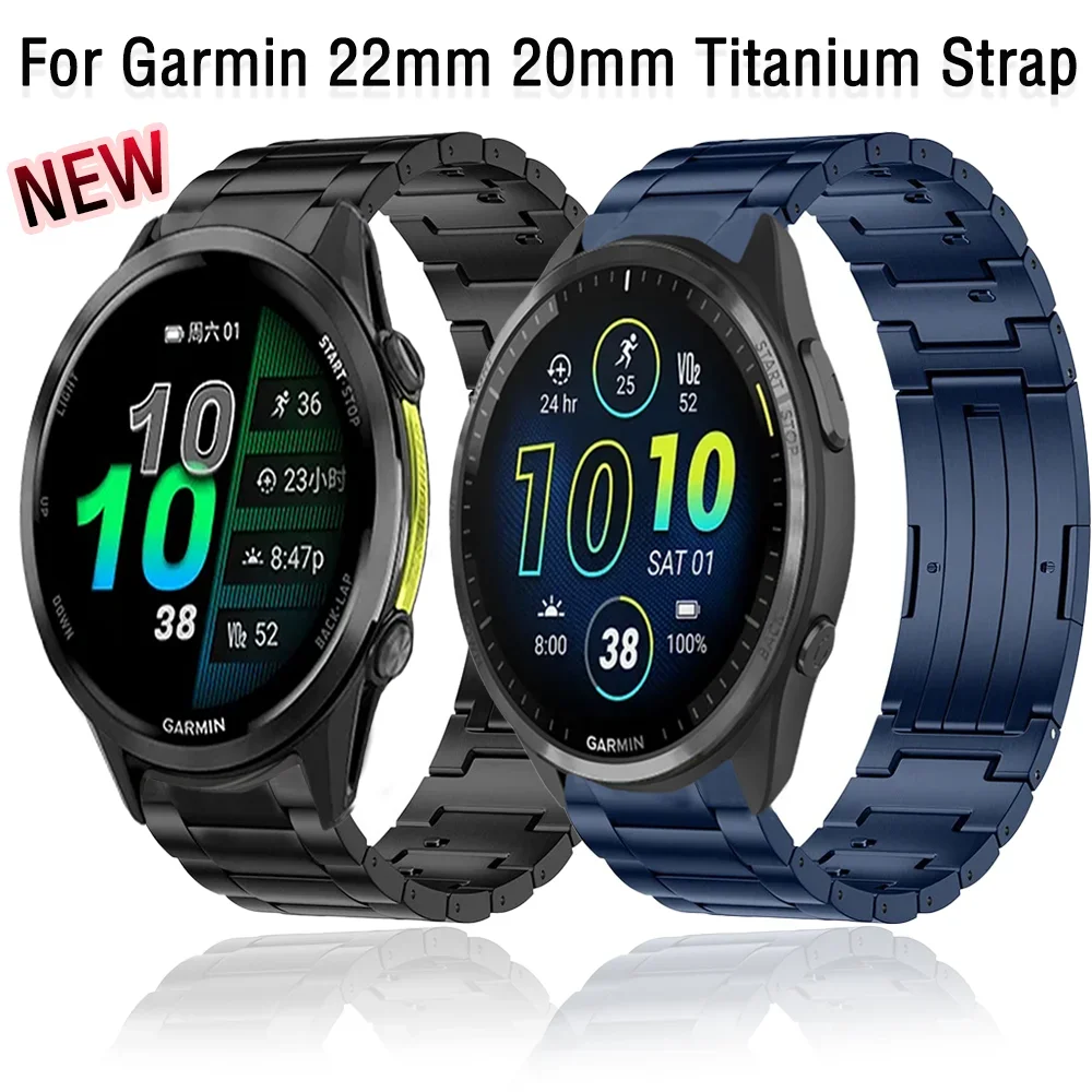 Premium Titanium Quick-Release Watch Strap (22mm/20mm)