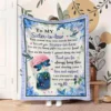 Warm Flower Pattern Letter Blanket Thank You Blanket For Sister-In-Law Special Gift For Sister-In-Law Sofa Bedroom Available 1