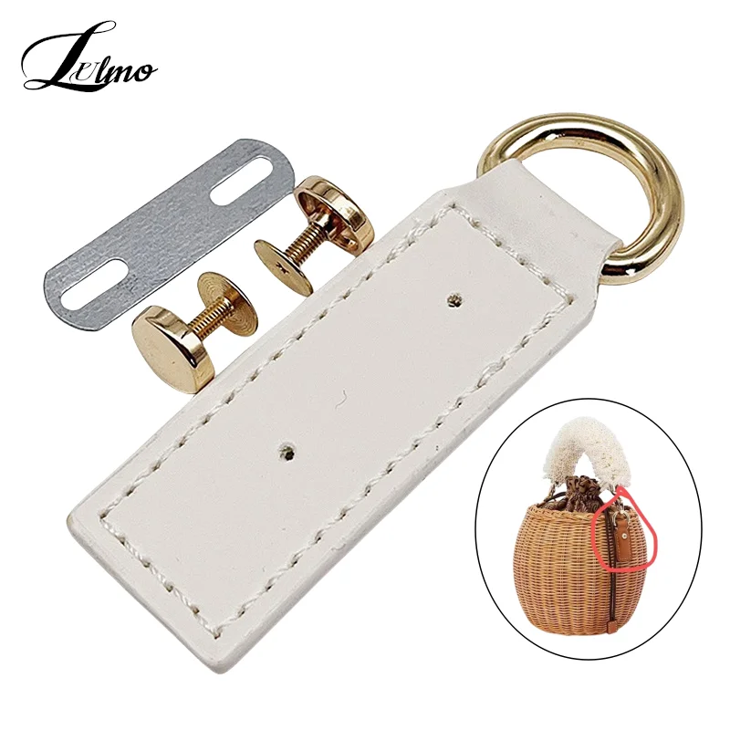 

Backpack Block Lock PU Leather D Buckle Bag Hardware Screw Style DIY Replacement Bag Hardware Bag Accessories Chain Clasp