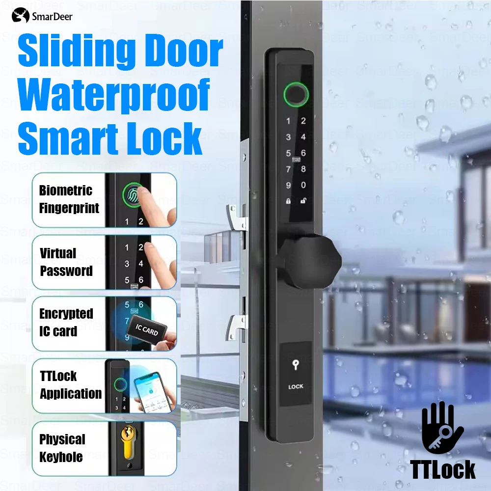 EZVIZ Smart Lock Cerradura Inteligente Con WiFi, Cerradura Electrónica Automática, Instalación