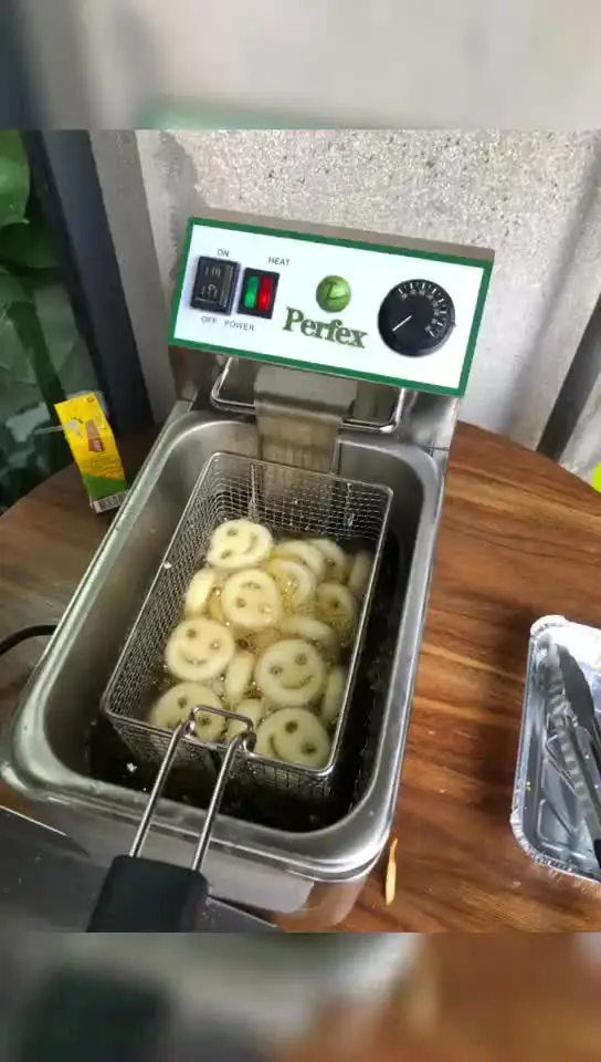 Stainless Steel 4L 6L 12L 26L Potato Chicken Chest Deep Fryer French Fries
