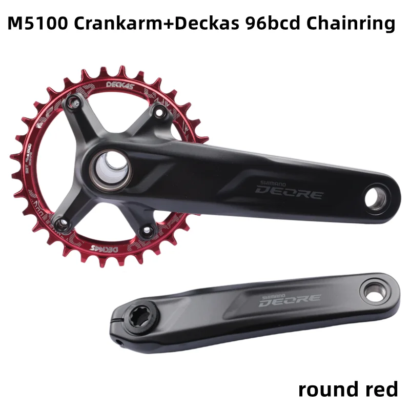 Shimano Deore M5100 Crankset 170mm 175mm 11s 10s Mountain Bike