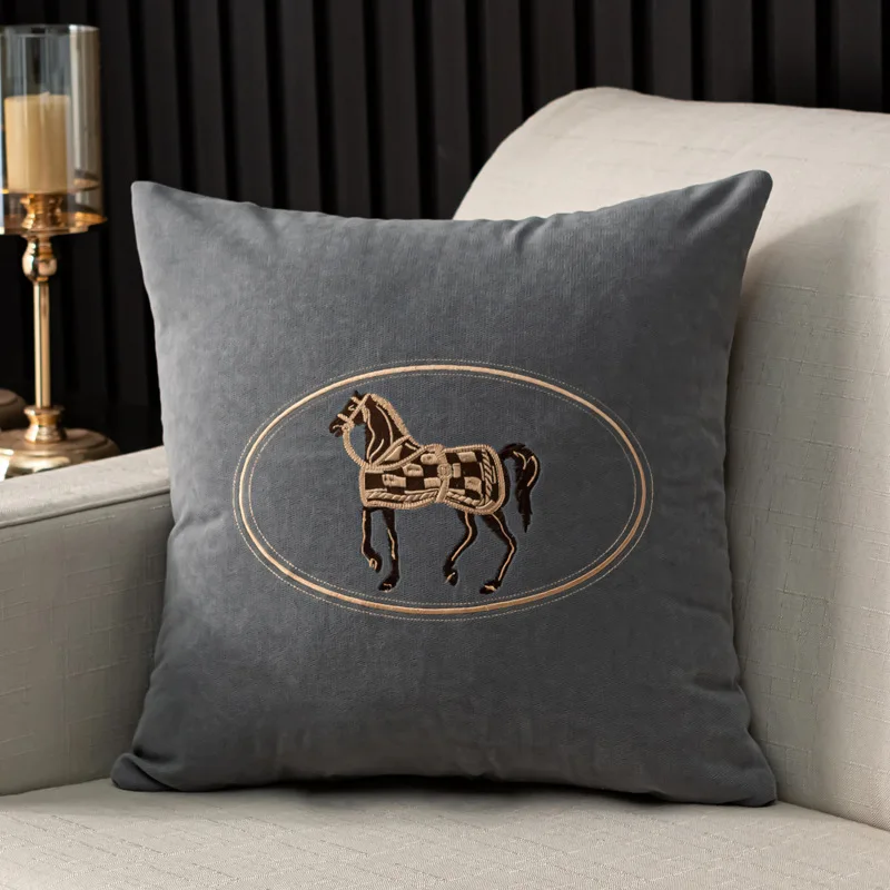 Elegant embroidery in living room setting