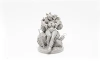 Die-cast resin Studio KD EX10 Halloween resin white model 1