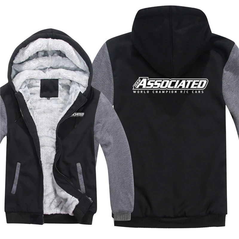 Team Associated Rc Hoodies Men Fashion Coat Pullover Fleece Liner Jacket Team Associated Rc Sweatshirts Hoody 2