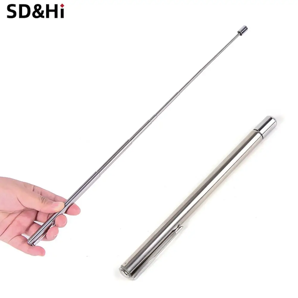 1Pc Telescopic 7Section Pointer Pen Instrument Baton Ballpoint Pen Kindergarten Teacher Education Supply