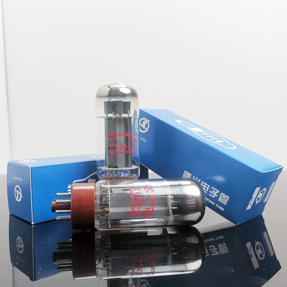 Shuguang EL34-B EL34 Vacuum Tube Replace 6CA7 EL34B 6P3P 5881 6550 KT88 EL34M Electron Tube Amplifier  DIY HIFI Audio Valve 4