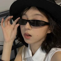 Lunettes de soleil rectangulaires à monture étroite pour femmes, Streetwear Y2k, marque de mode, lunettes de soleil de sport Vintage, 2023 3