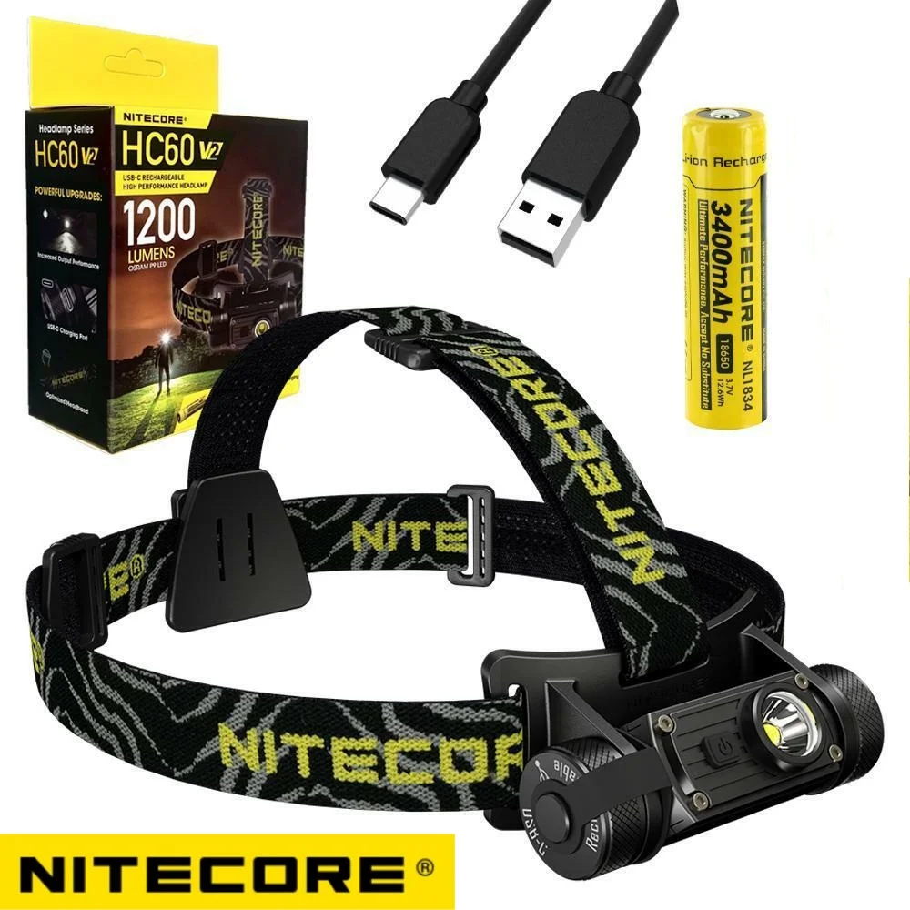 פנס ראש נטען 1200