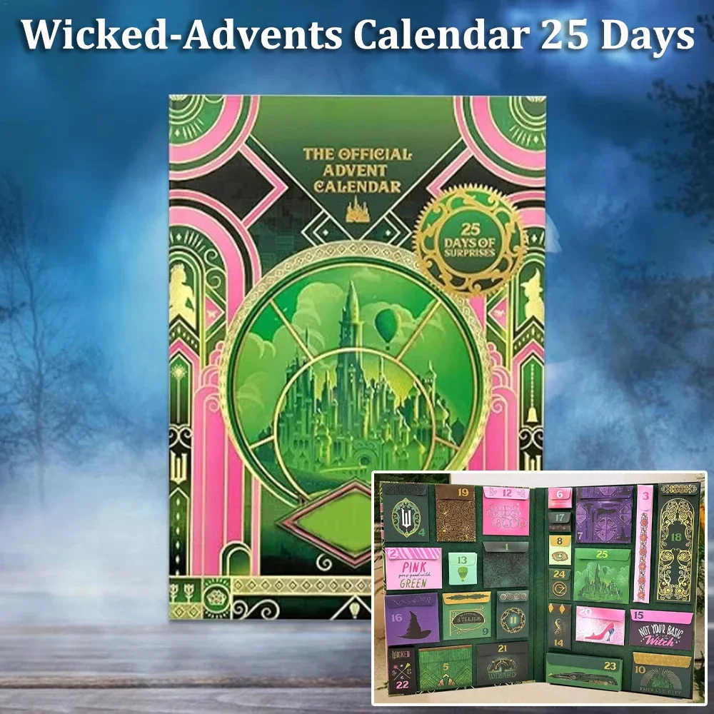 Christmas Advent Calendar With 25 Themed Collectible Items 25 Day Christmas Advent Calendar Home Decor